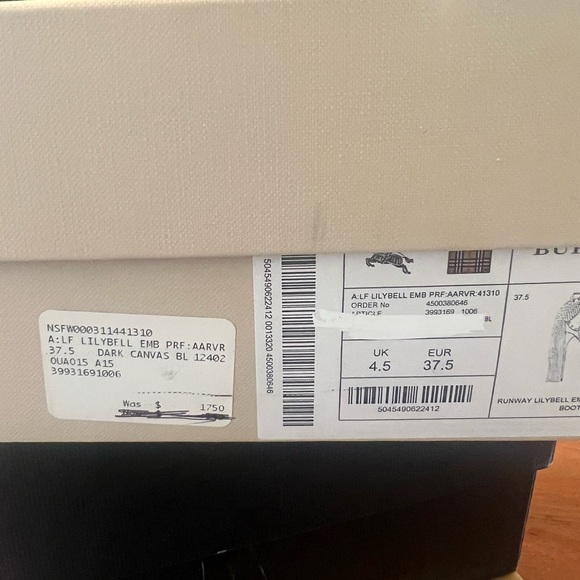 Burberry booties - Picture 6 of 6